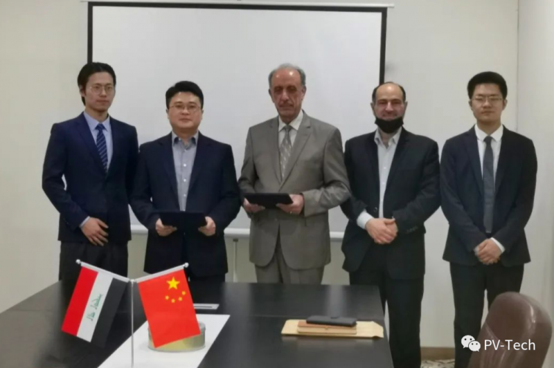 中國能建與伊拉克、越南簽署355MW光伏項目