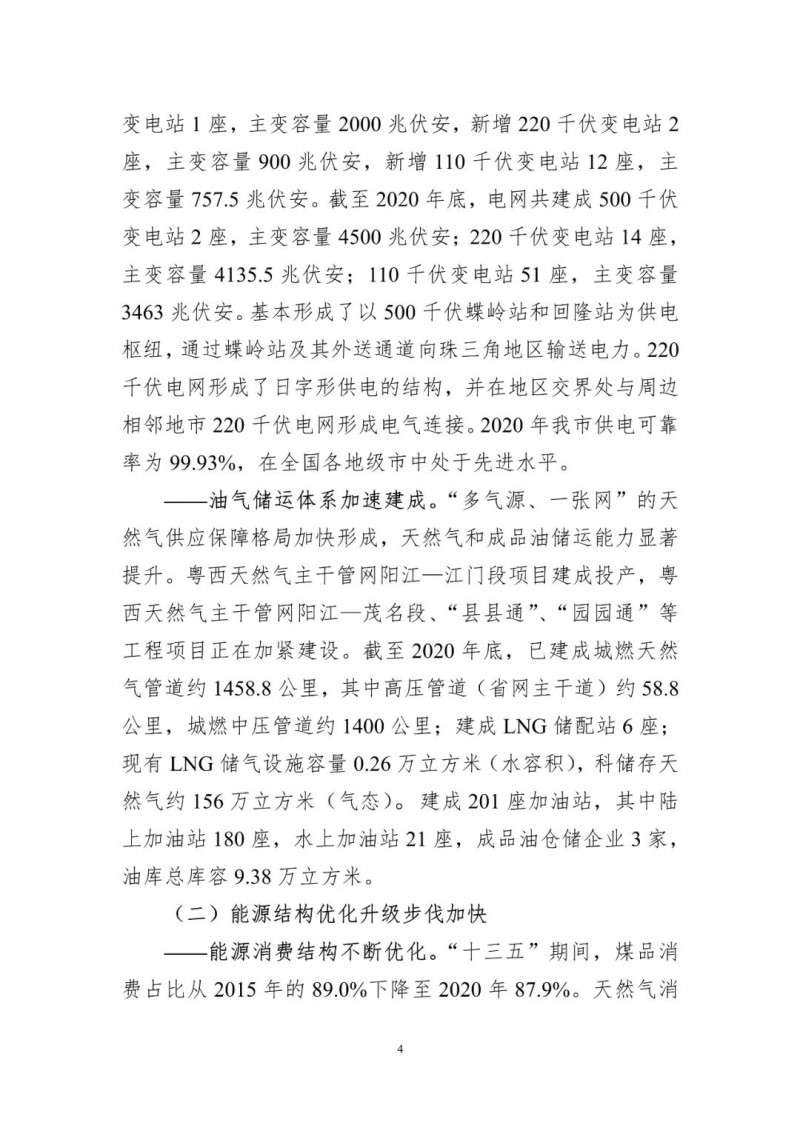 著力打造多元清潔能源供應體系!廣東陽江市發(fā)布《能源發(fā)展“十四五”規(guī)劃》(征求意見稿)