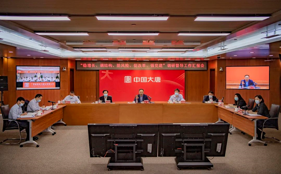 鄒磊調研督導桂冠電力“穩(wěn)增長、調結構、防風險、促改革、強黨建”工作