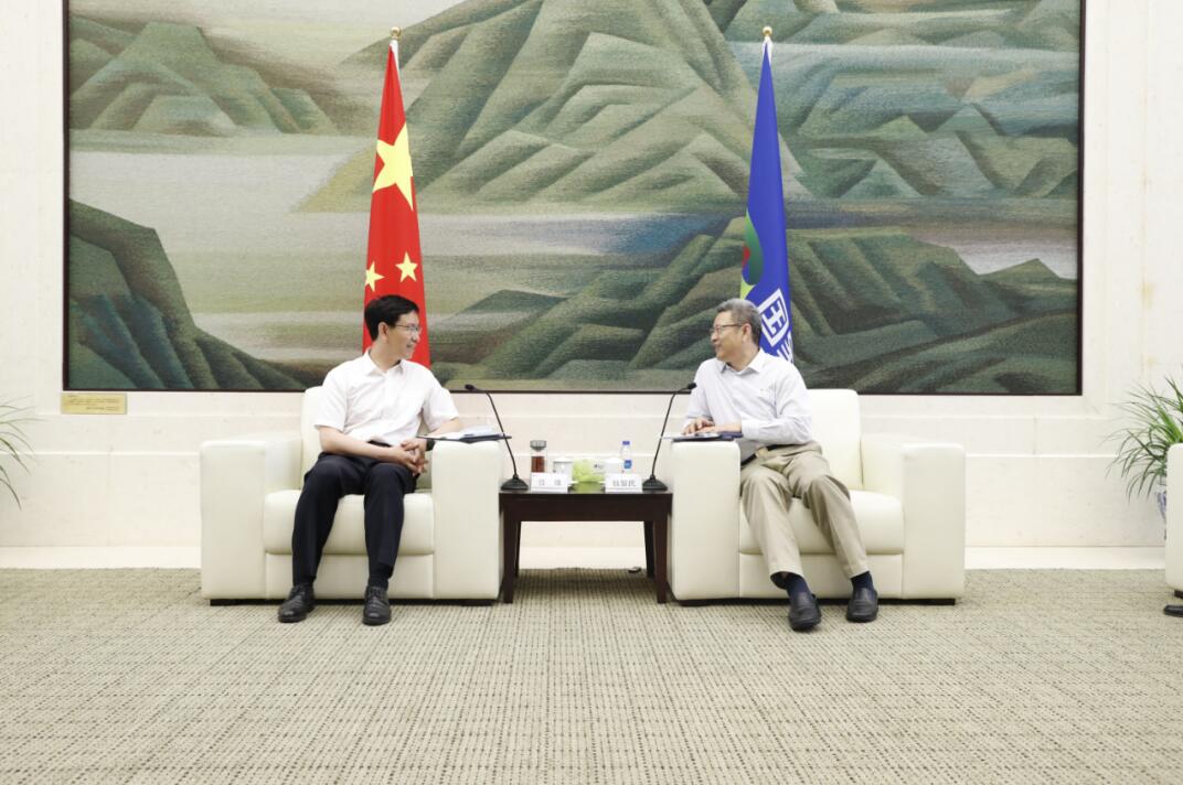 錢智民會見西藏自治區黨委常委、常務副主席任維