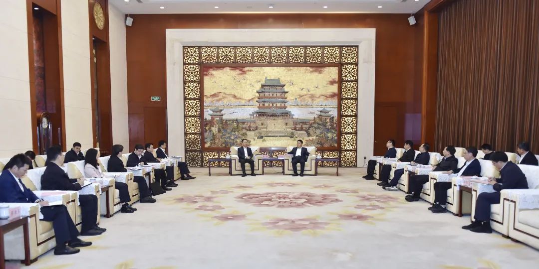 大唐集團(tuán)有限公司黨組書記、董事長鄒磊拜會(huì)江西省省長葉建春