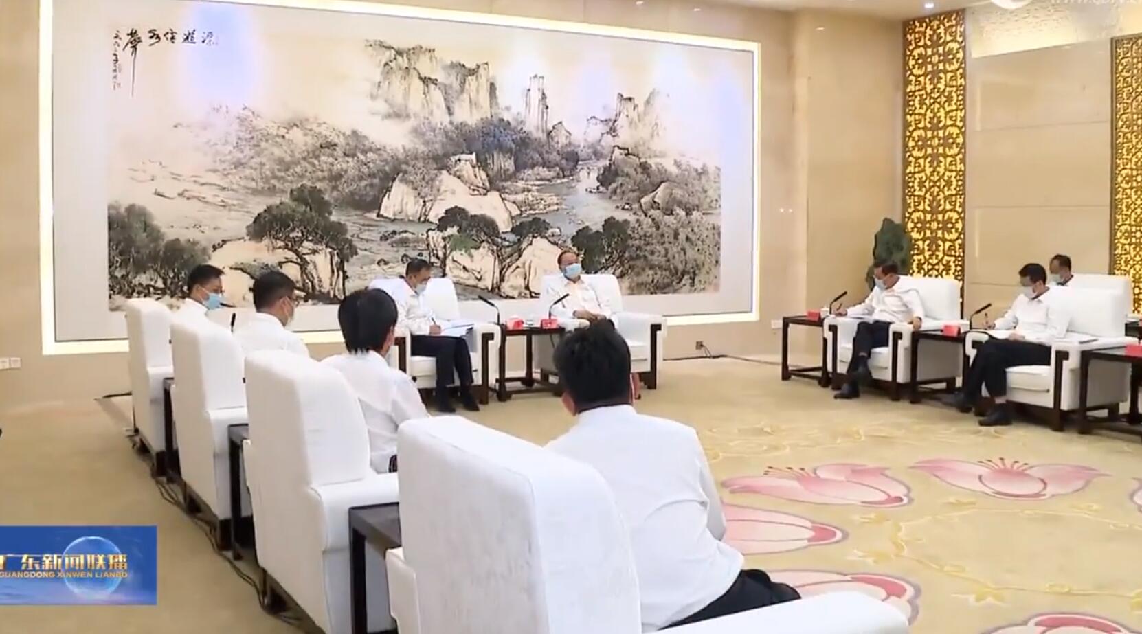 大唐集團(tuán)黨組書記、董事長鄒磊拜會廣東省委書記黃坤明、省長王偉中