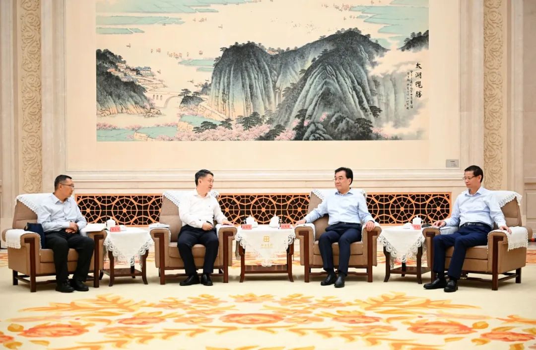 華能集團(tuán)黨組書記、董事長溫樞剛拜會江蘇省委書記信長星、省長許昆林