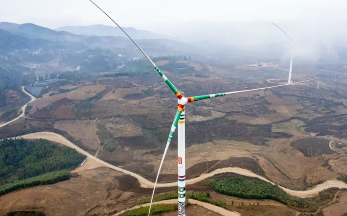 國內規模最大高原山地百萬千瓦風電基地建成投產