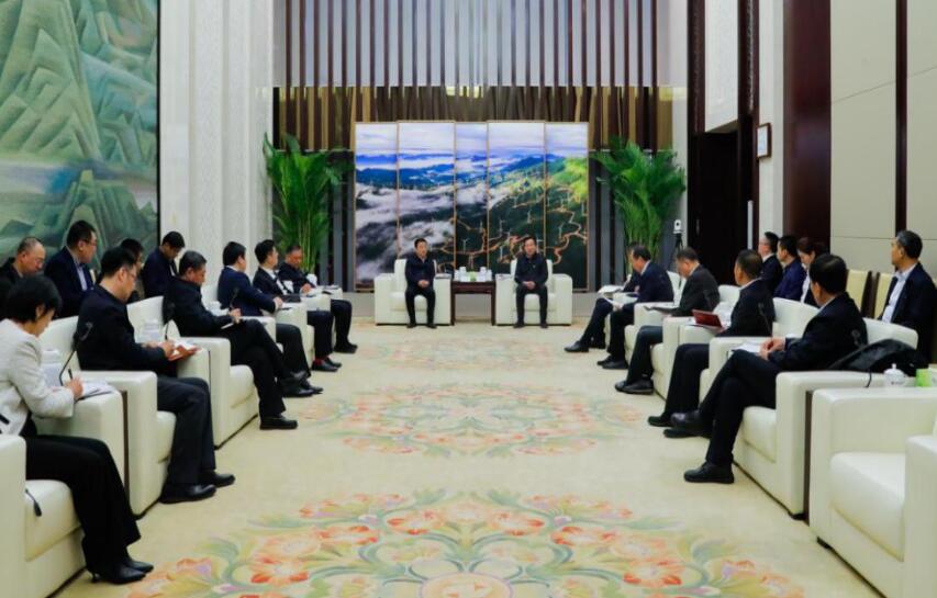 國(guó)家電投黨組書記、董事長(zhǎng)劉明勝會(huì)見遼寧省委常委、沈陽(yáng)市委書記王新偉