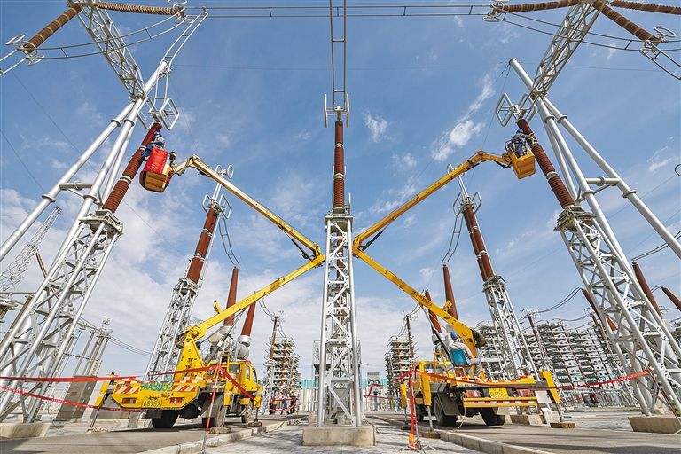 內蒙古特高壓電網外送電突破5000億度
