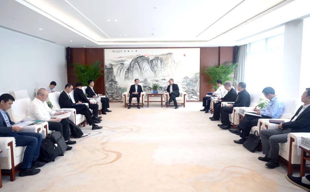 中國電建黨委副書記、總經理王斌與深圳環境水