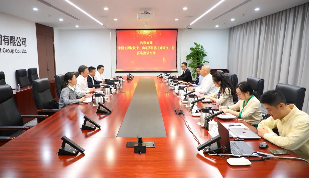 中國電氣裝備黨委書記、董事長李洪鳳會見中國工程院院士、山東省科協主席凌文