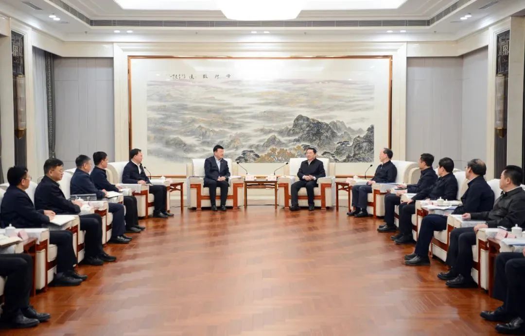 大唐集團黨組書記呂軍、總經理張傳江拜會遼寧省委書記郝鵬、省長李樂成